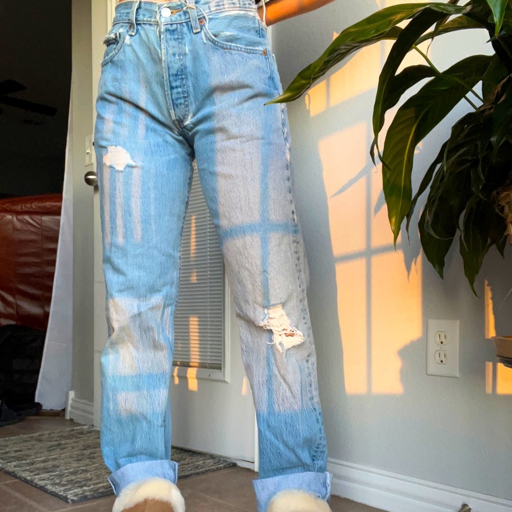 Distressed Vintage Levi’s 501